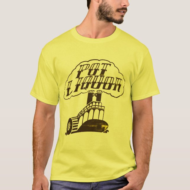 T-shirt Potliquor Riverboat  (Devant)