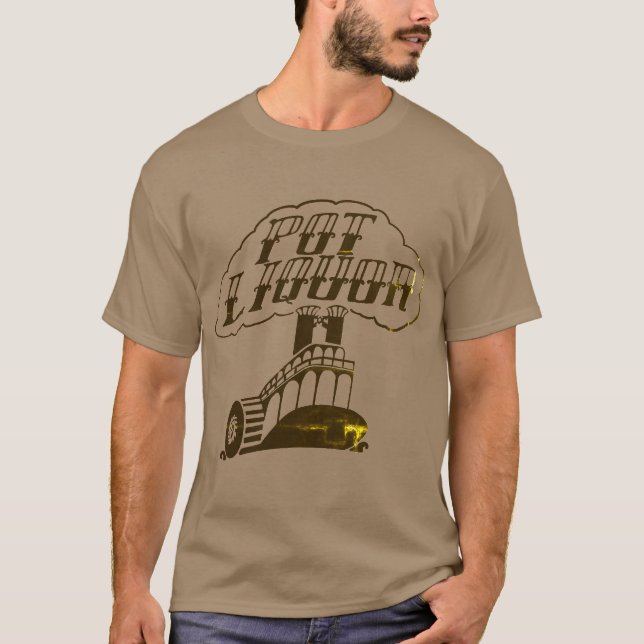 T-shirt Potliquor Riverboat (Devant)
