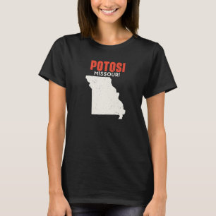 T-shirt Potosi et Lawson Missouri USA State America Trader