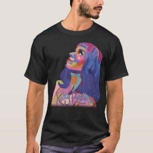T-shirt Potrait coloré Design Art numérique