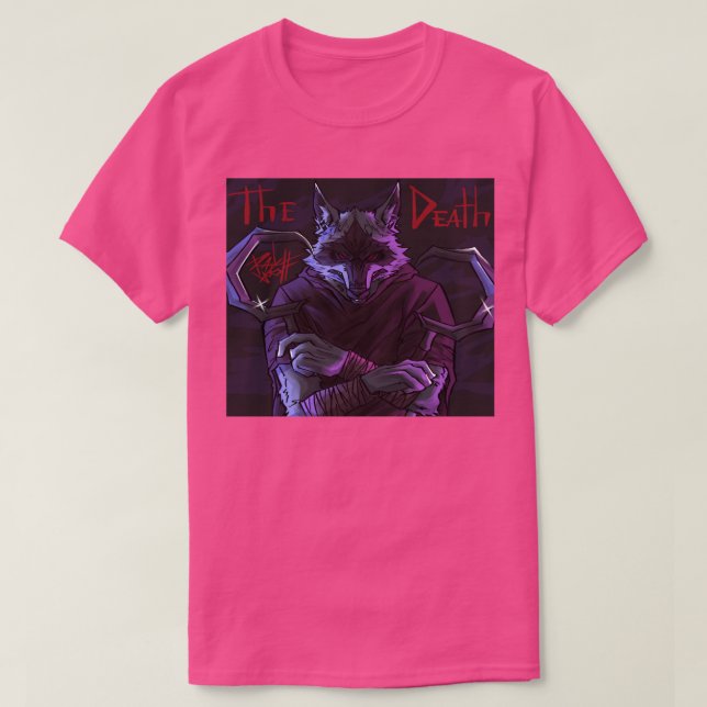 T-shirt Pots de mort dans les bottes 2 loup (Design devant)