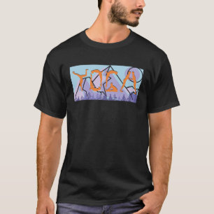 T-shirt Pots De Yoga Pour Hommes Femmes Méditation De Yoga