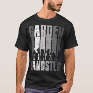 T-shirt Pots Plantes de Garden Gangster Cactus mignons Cac