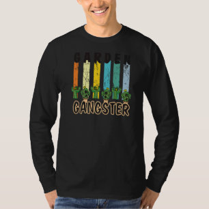 T-shirt Pots Plantes de Garden Gangster Cactus mignons Cac