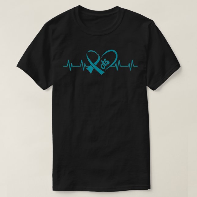 T-shirt POTS Sensibilisation Dysautonomie cardiaque Neurol (Design devant)