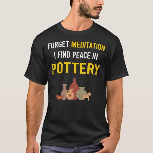 T-shirt Potter de méditation (Devant)