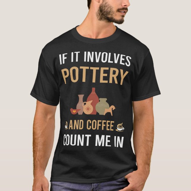 T-shirt Potter Et Café (Devant)