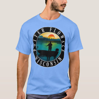 T-shirt Potter Flown Wisconsin Fishing