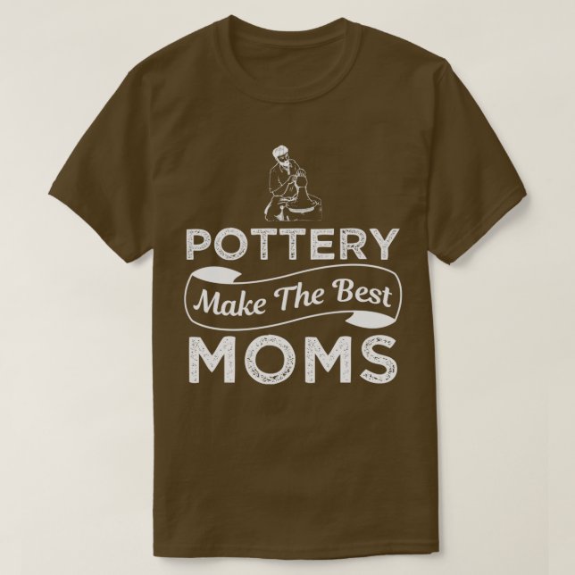 T-shirt Pottery Best Mom Funny Design Pour Cadeau (Design devant)