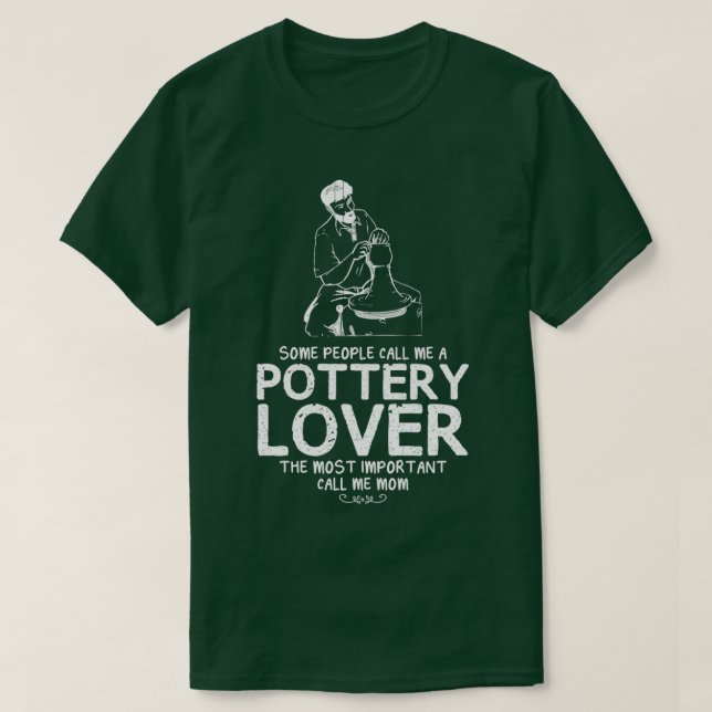T-shirt Pottery Lover Maman Drôle Design Pour Cadeau (Design devant)