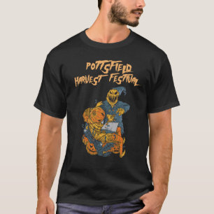 T-shirt Pottsfield - Halloween horreur vintage