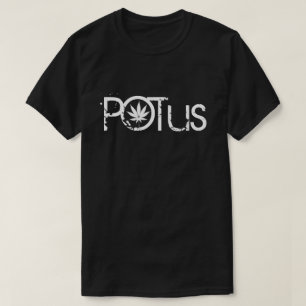 T-shirt POTus drôle charrient