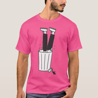 T-shirt Poubelle de plongée drôle