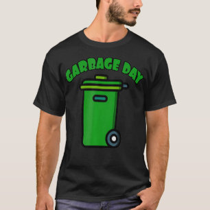 T-shirt Poubelle et poubelle Jour et poubelle