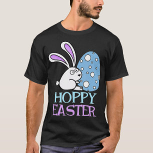 T-shirt Poubelle Lapin De Pâques Et Oeuf De Pâques