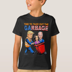 T-shirt Poubelle pour Trump 2024 Chemise Il est Temps de S