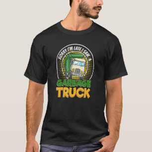 T-shirt Poubelle Souriante Camion Vaisselle Conservoirs Re