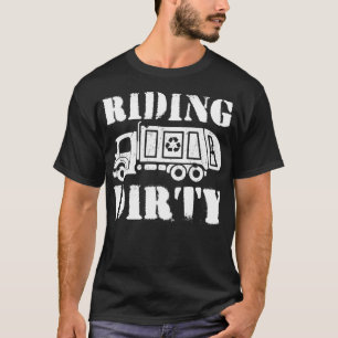 T-shirt Poubelle Souriante Camion Vaisselle Conservoirs Re