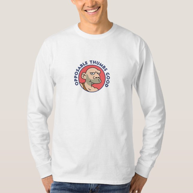 T-shirt Pouces opposables bons (Devant)