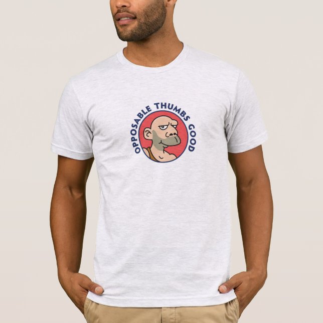 T-shirt Pouces opposables bons (Devant)