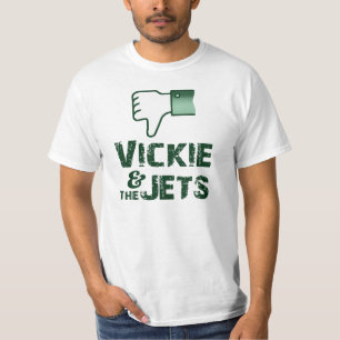 T-shirt Pouces vers le bas, Vickie et les jets