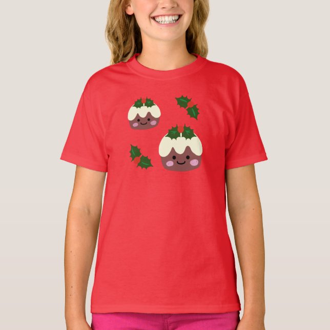 T-shirt Pouding de Noël (Devant)