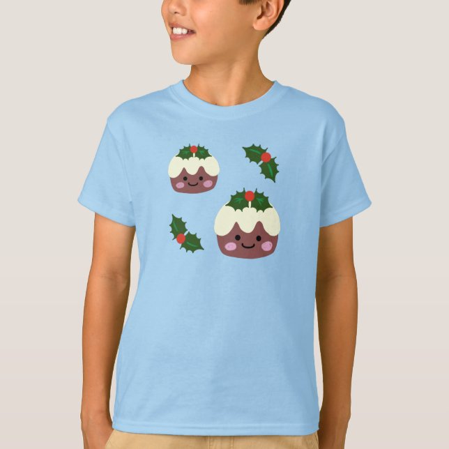 T-shirt Pouding de Noël (Devant)