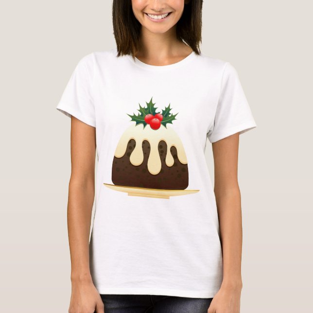 T-shirt pouding de noël (Devant)