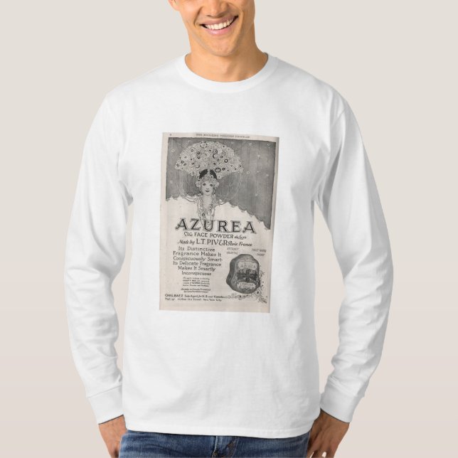 T-shirt Poudre faciale AD Vintage (Devant)