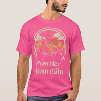 T-shirt Poudre Montagnes de montagne Utah Randonnée extéri