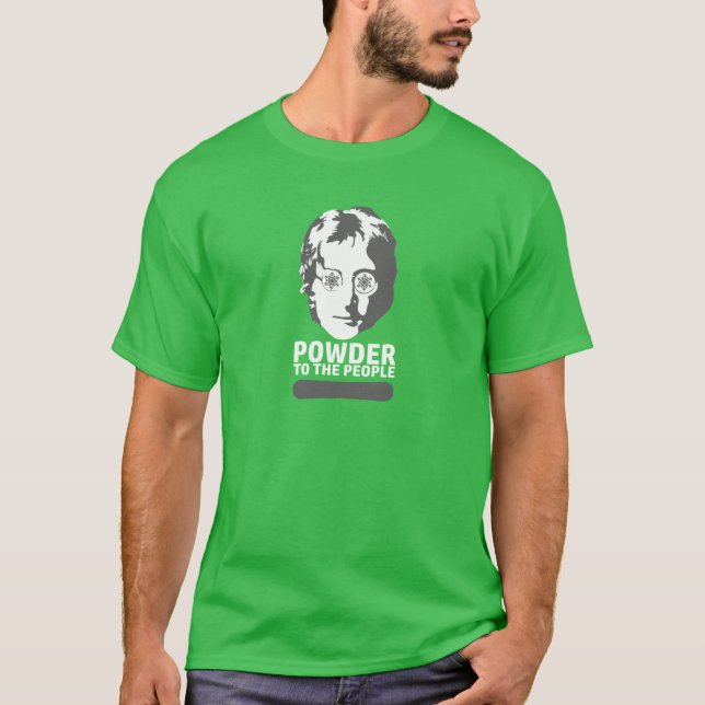 T-shirt Poudre Pour Le Peuple (snowboard) (Devant)