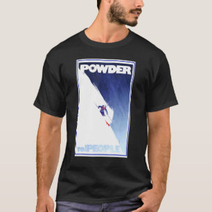 T-shirt Poudres Personnes Pour Hommes Femmes