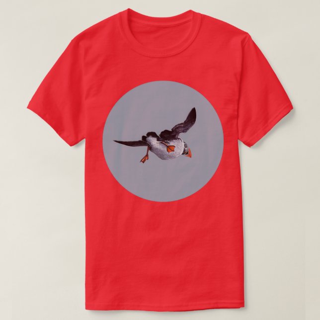 T-shirt Pouffin de l'Atlantique (Design devant)