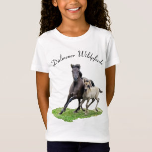 T-Shirt Poulain mignon de cheval sauvage de Dulmen -