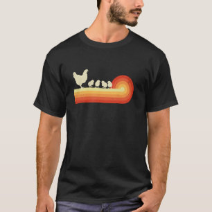 T-shirt Poule avec poussins