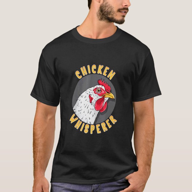 T-shirt Poule chuchoteuse poule (Devant)
