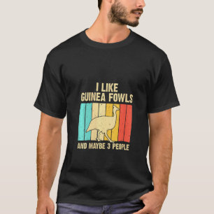 T-shirt Poule de Guinée féminine pour hommes femmes Pintad