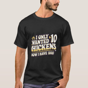 T-shirt Poule drôle maman reine du poulailler de la cour P