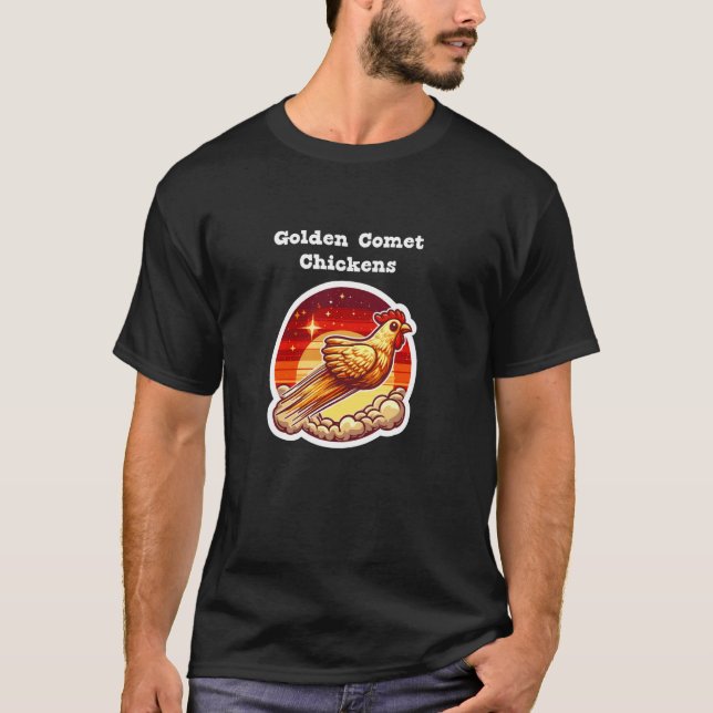 T-shirt Poule Golden Comet (Devant)
