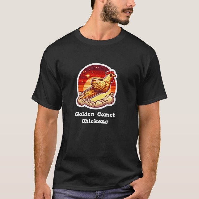 T-shirt Poule Golden Comet (Devant)