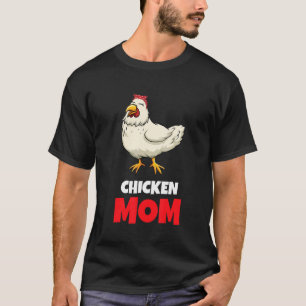 T-shirt Poule Maman Poulet Maman Agricultrice & Porteuse d