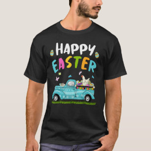 T-shirt Poule Mignonne Avec Oreilles de Lapin Camion de Ch