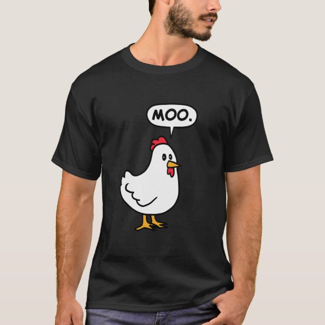 T-shirt Poule Moo (Devant)