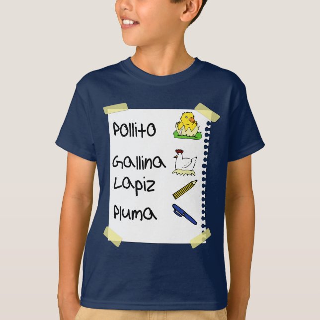 T-shirt poule pollinique (Devant)