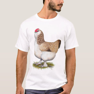T-shirt Poule saumonée de Faverolle