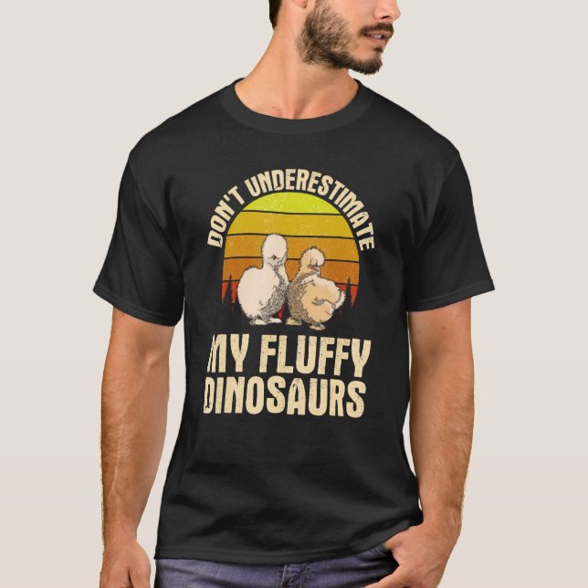 T-shirt poule soie (Devant)