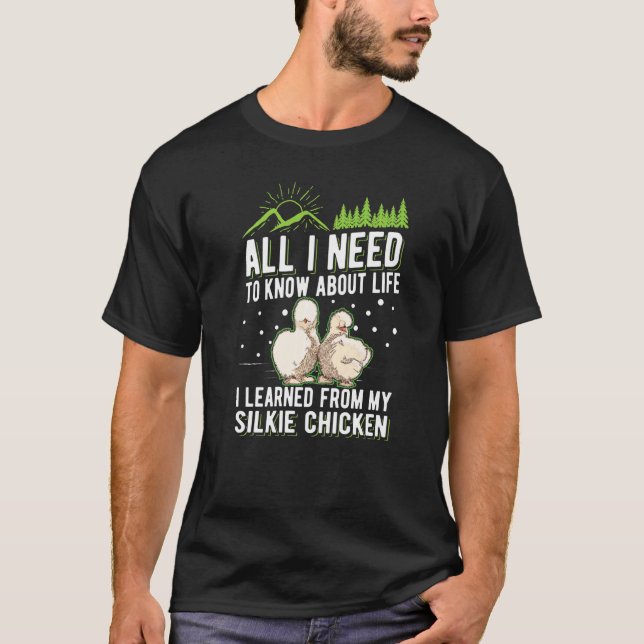 T-shirt Poule Soie (Devant)
