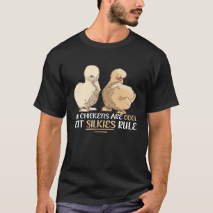 T-shirt Poule Soie Animale de Ferme Maman Soie