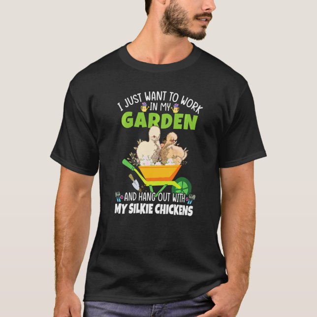 T-shirt Poule Soie de Jardin (Devant)