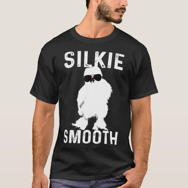 T-shirt Poule Soie Douce Soyeuse (Devant)
